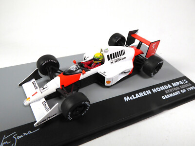 ミニカー ayrton senna mclaren honda MP4/7 ミニカー ayrton senna