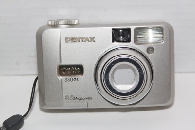 PENTAX Pentax Optio 330GS 3.2MP Digital Camera - Silver | eBay