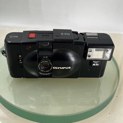 OLYMPUS XA2 Electronic Flash A11 D.ZUIKO 35mm f3.5 TESTED POINT