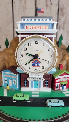 Lionel Trains 100th Anniversary Alarm Clock Railroad Sounds No