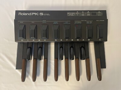 Roland Roland PK 5A 美品 希少 ローランド PK-5 Dynamic MIDI Pedal