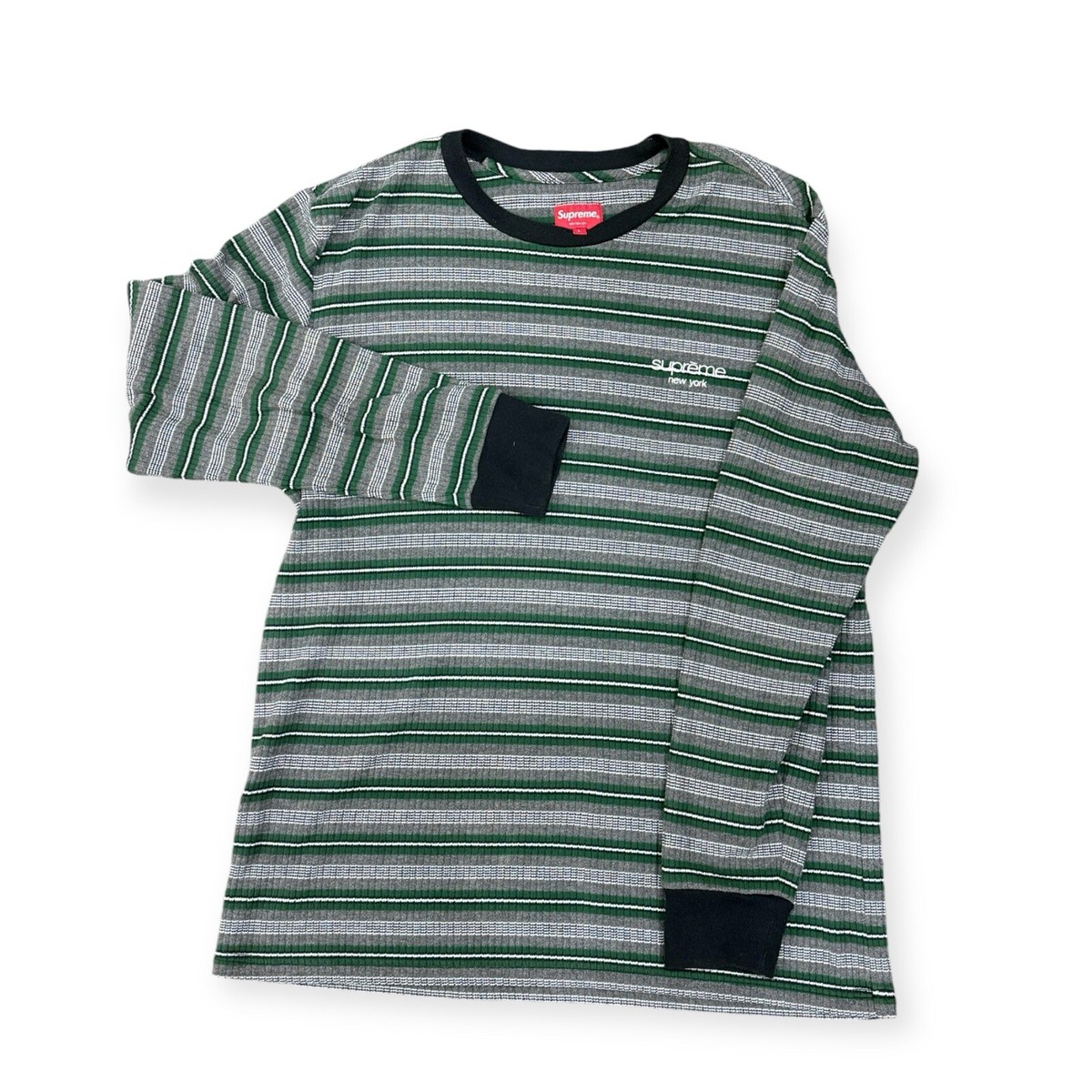 Supreme knit ストライプ タンクトップ L Supreme knit ストライプ