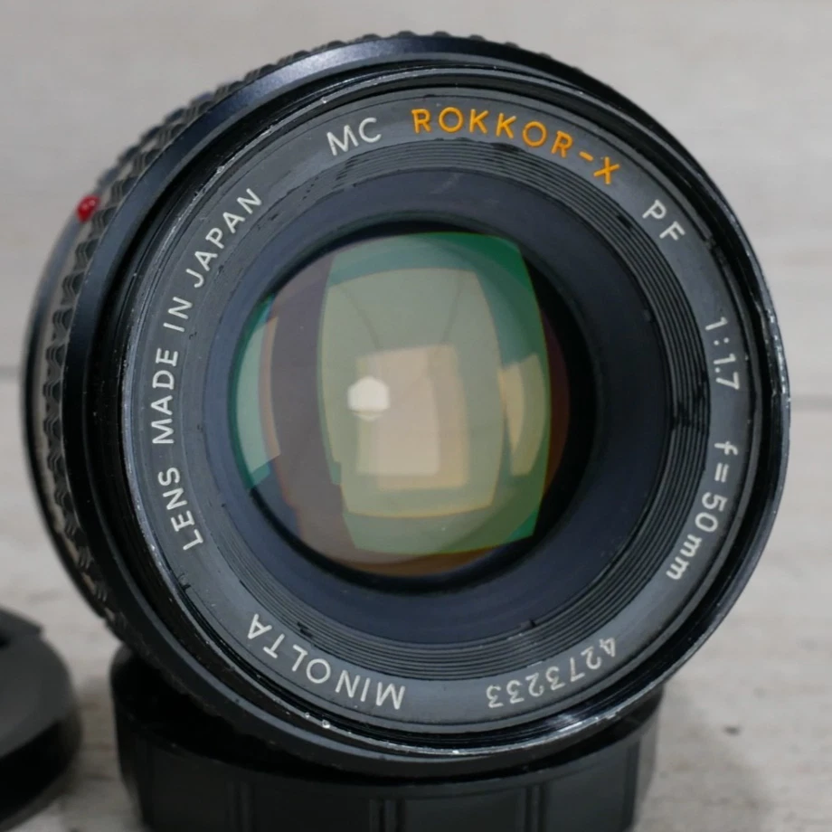 Minolta Rokkor PF 50mm Camera Lenses for sale - eBay