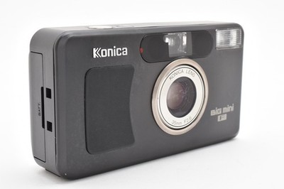 Konica BiG mini F Limited Black 35mm Film Camera From JAPAN
