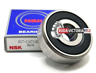 NSK B17-116 2RS ALTERNATOR BALL BEARING DG175218 B30-4 17x52x18mm