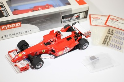 Kyosho Mini-Z Mini-Z F1 AM Ferrari Chassis & Body set USED W