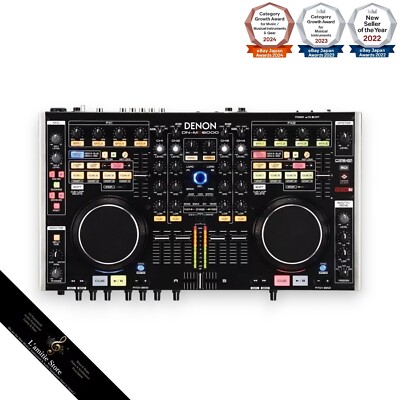 DENON DN-MC6000 4ch DJ Controller Mixer Traktor Virtual 4-Channel