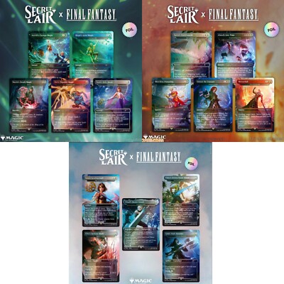 Secret Lair FINAL FANTASY セット 英語版 MTG Final Fantasy Secret