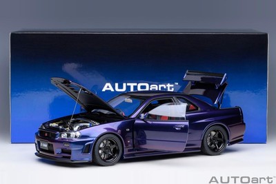 AUTOart 77464 1/18 NISSAN SKYLINE NISMO R34 GT-R Z-tune Midnight