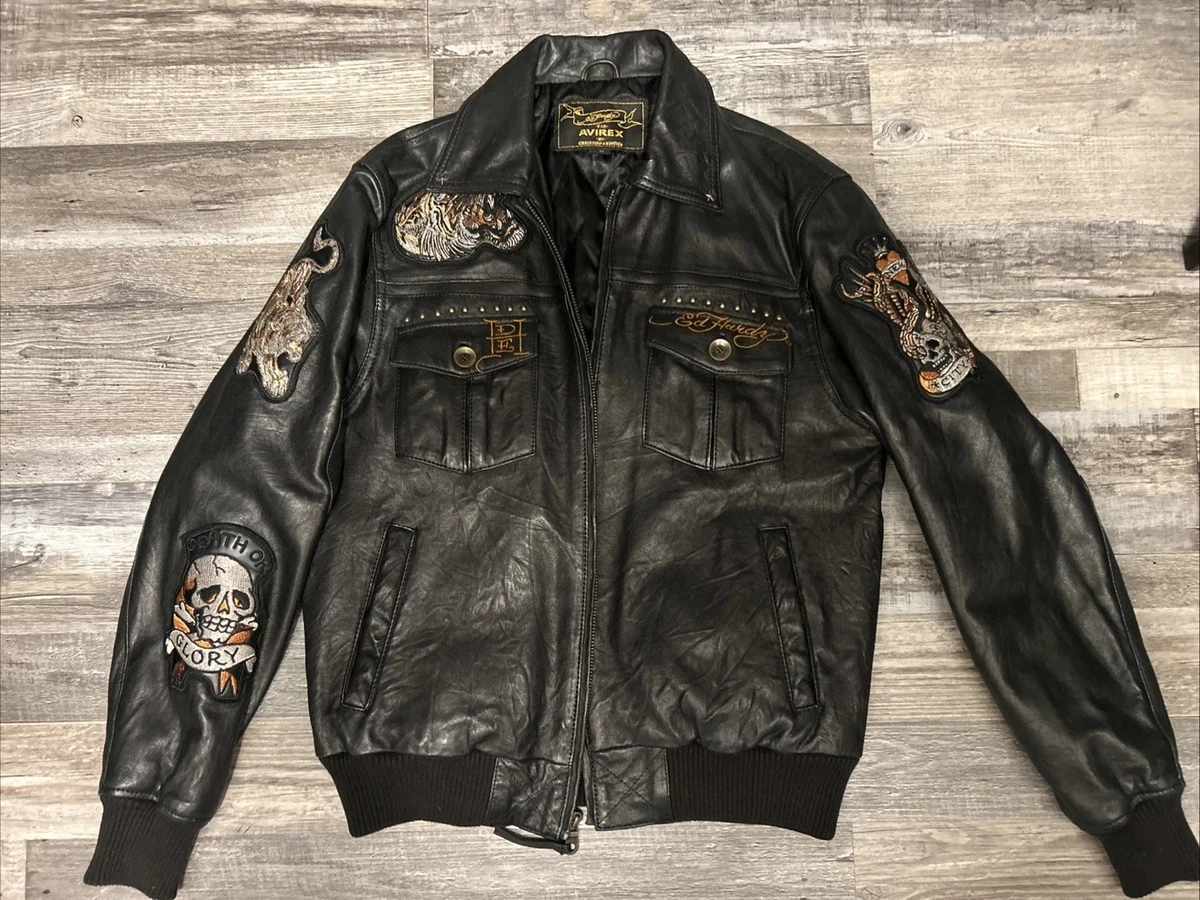 Ed Hardy Leather Jacket products for sale | eBay