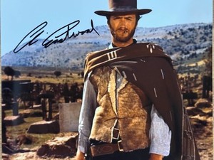 ClintEastwood 直筆サイン入り写真 ハリウッド俳優 認証書付き レア