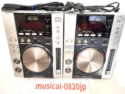 Pioneer CDJ-200 MP3対応 2台セット Pioneer CDJ-200 MP3対応 2台セット