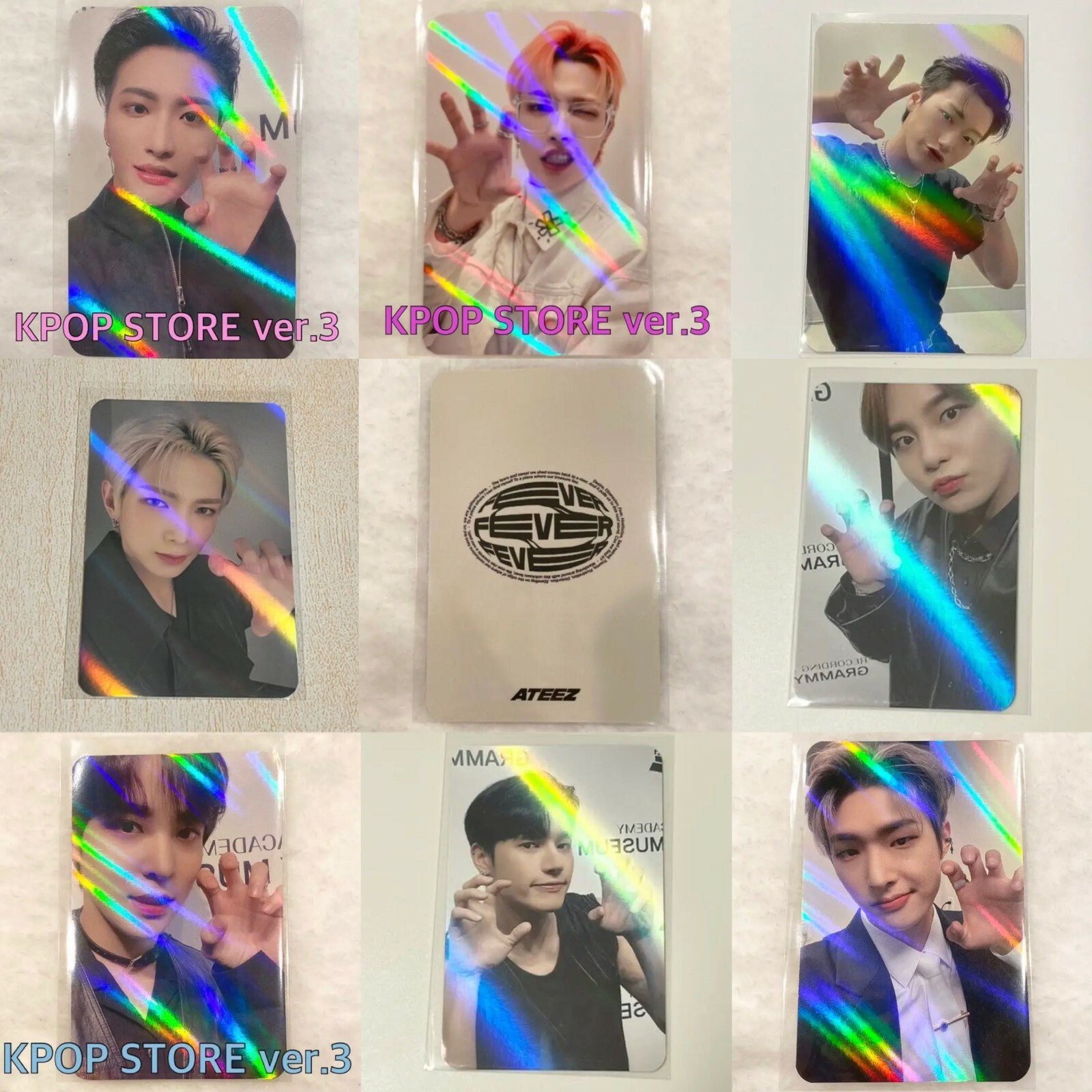 ateez アチズ ソンファ まとめ売り 特典トレカ 18枚