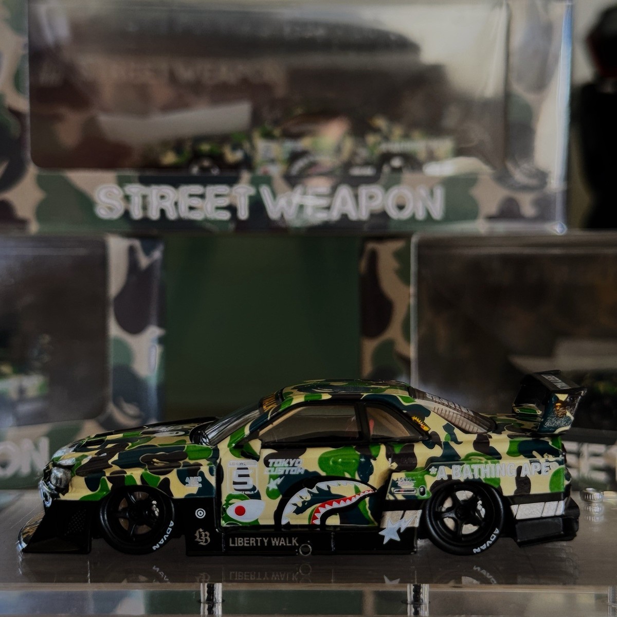 1:64 Diecast Street Weapon X BAPE LBWK ER34 Limited ED Only 500