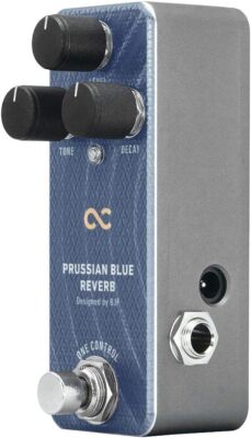 One Control Prussian Blue Reverb Guitar And Bass Effects Pedal