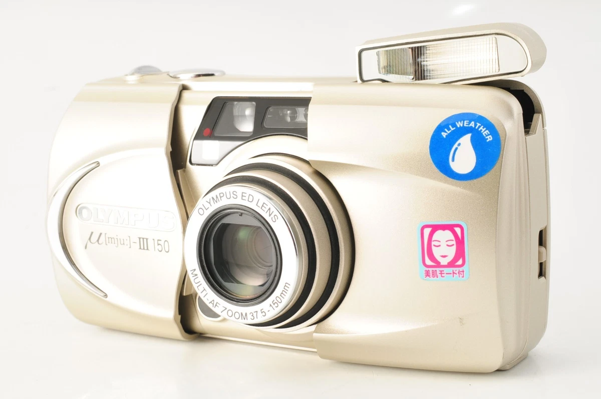 OLYMPUS μ[mju:]-III 135 シルバー Olympus MJU III 135 | 35mm Film