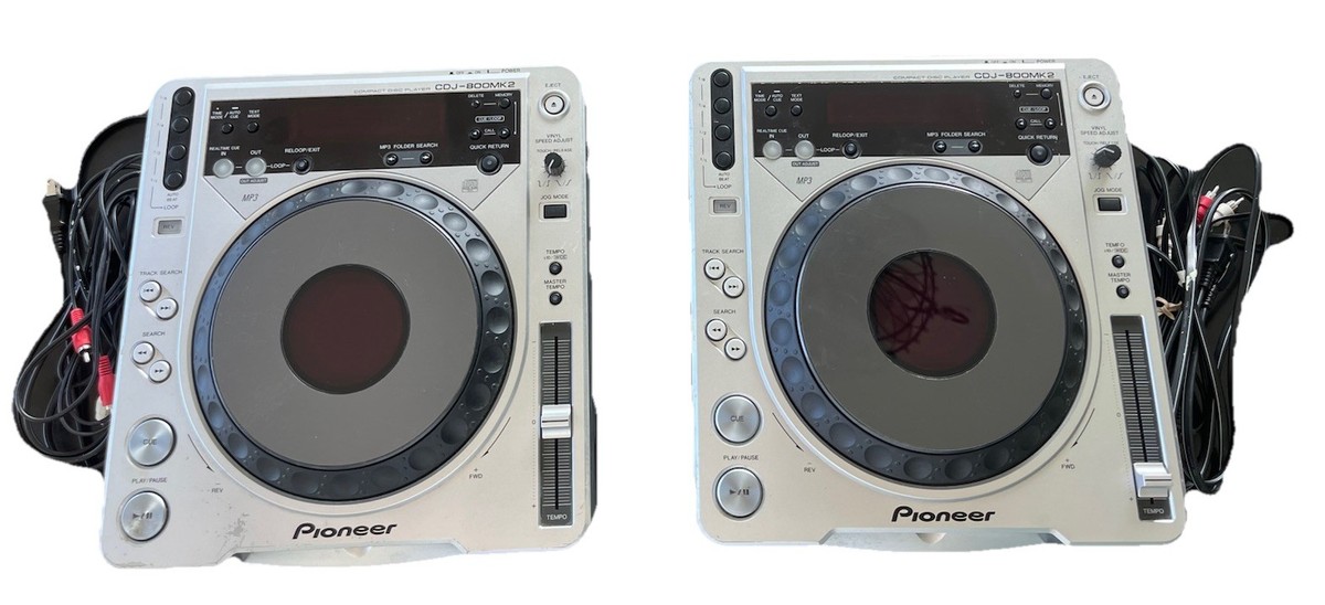 728 pioneer CDJ-800 mk2 2台セット 728 pioneer CDJ-800 mk2 2台