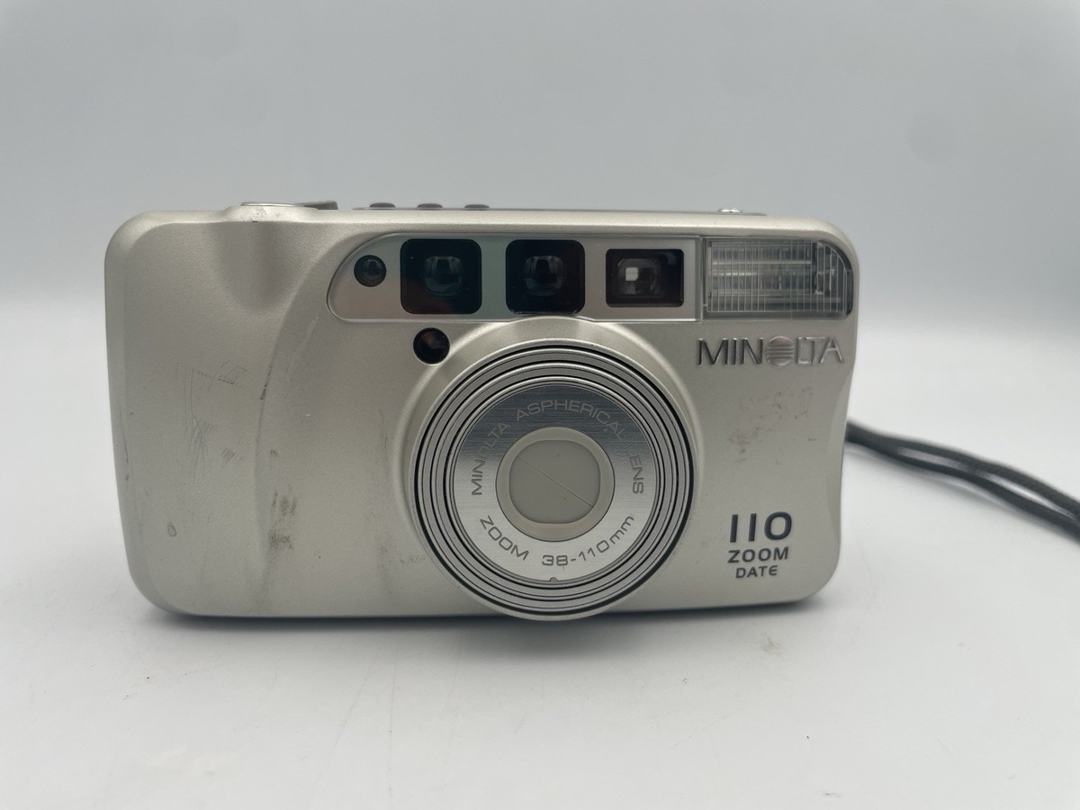 電池付き、実写確認済み！ ⌘MINOLTA 110 ZOOM DATE⌘ 【公式通販】