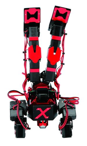 完全二足歩行や人間のようなアクションが可能な高性能ロボットを作成