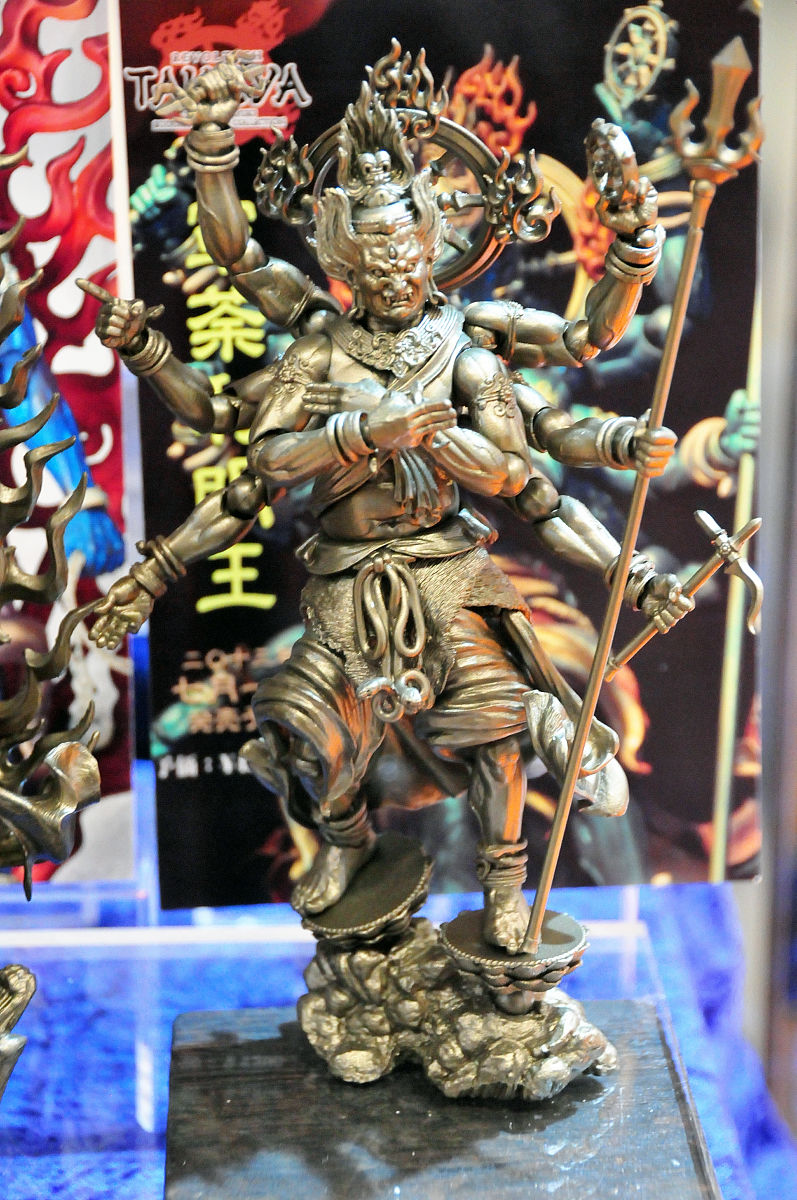 海洋堂 リボルテックタケヤ 不動明王 金色 タケヤ式自在置物 不動明王