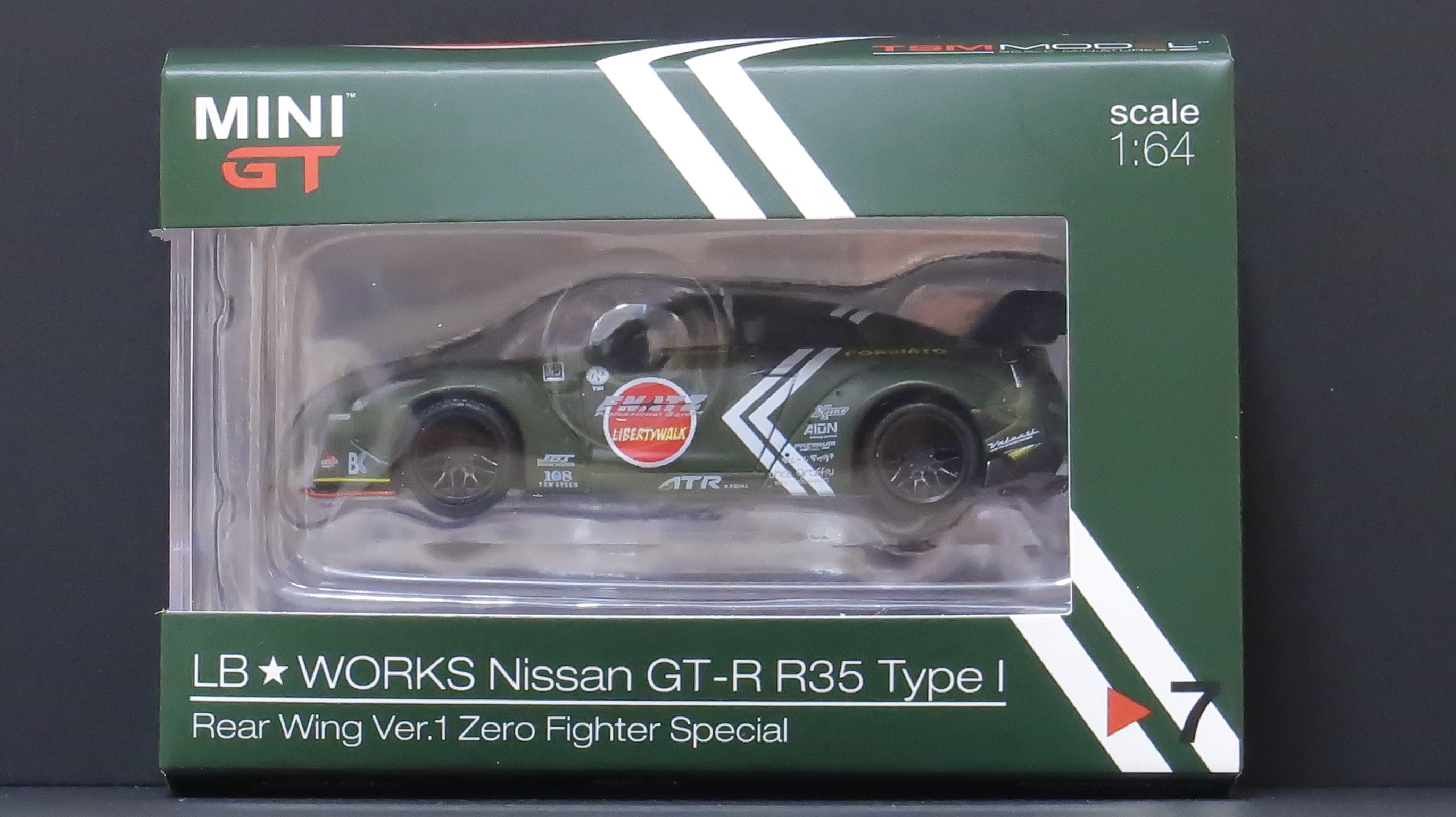 MINI GT GTR R35 スカイライン 6番 戦闘機仕様 1/64 【公式通販】