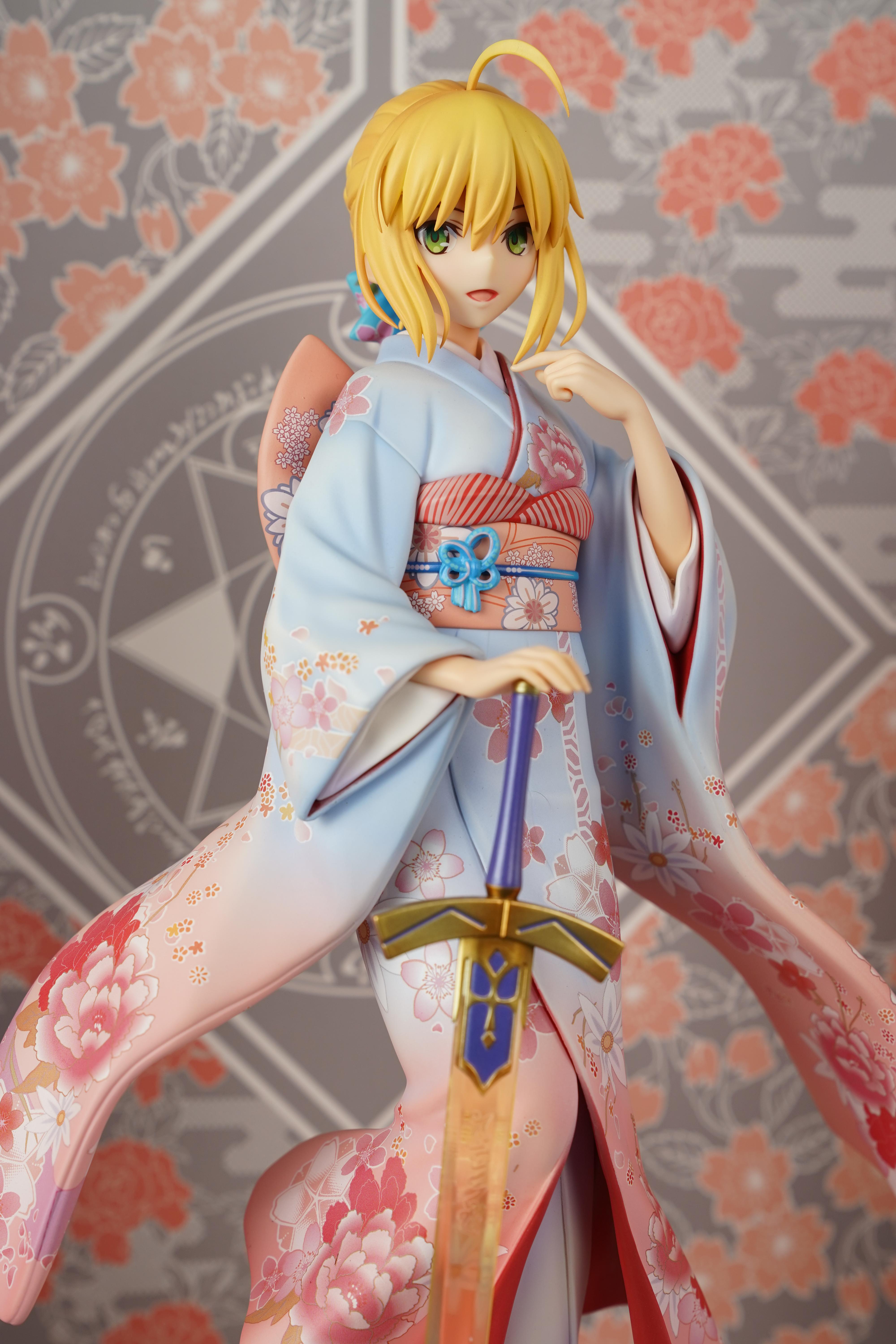 Fate/stay night セイバー 晴れ着ver. ANIPLEX セイバー 晴着ver. 1/7