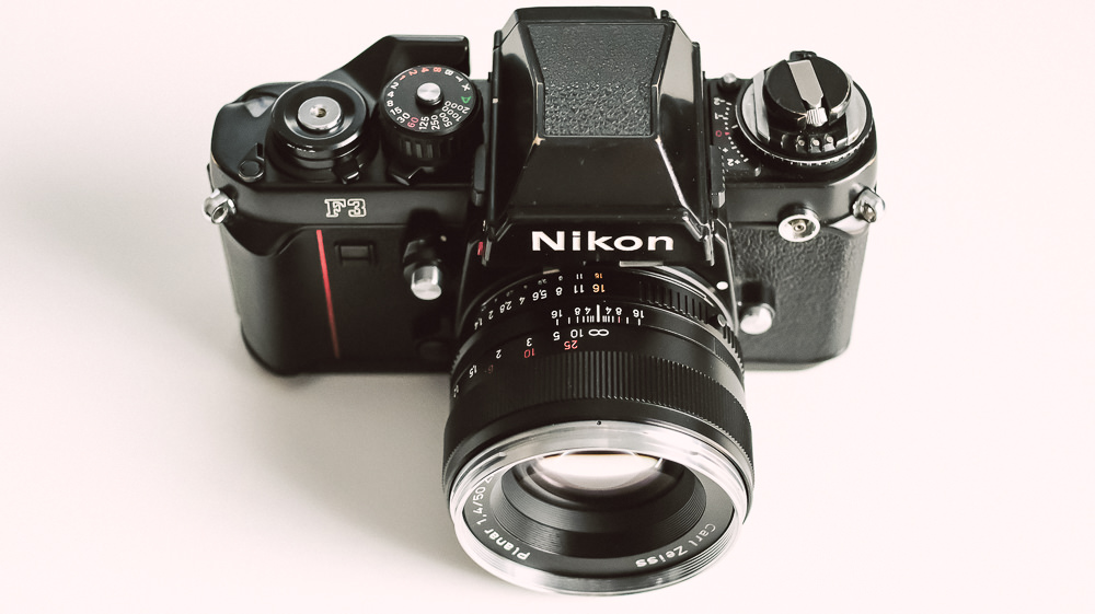 Nikon F3 Carl Zeiss 50mm F1.4