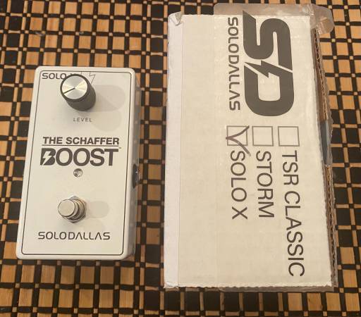 ギター SOLODALLAS THE SCHAEFFER BOOST SOLO-X ギター SOLODALLAS THE