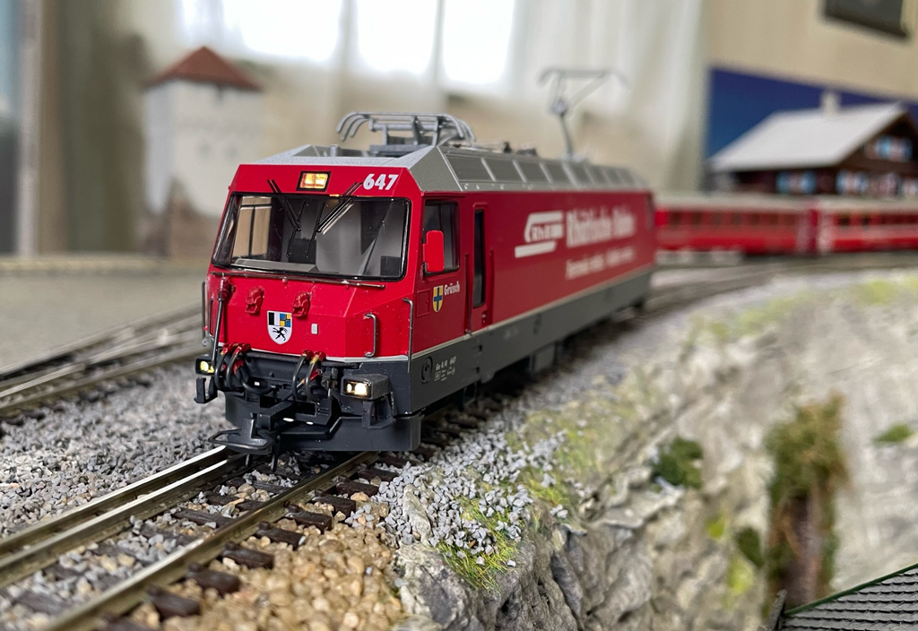 1円〜 BEMO HOゲージ RhB Ge 4/4 II 618 Lok Bergun neurot BEMO