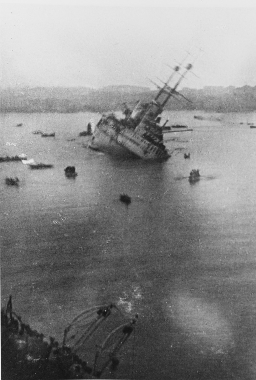 The sinking of SMS Viribus Unitis, the first Tegetthoff-class