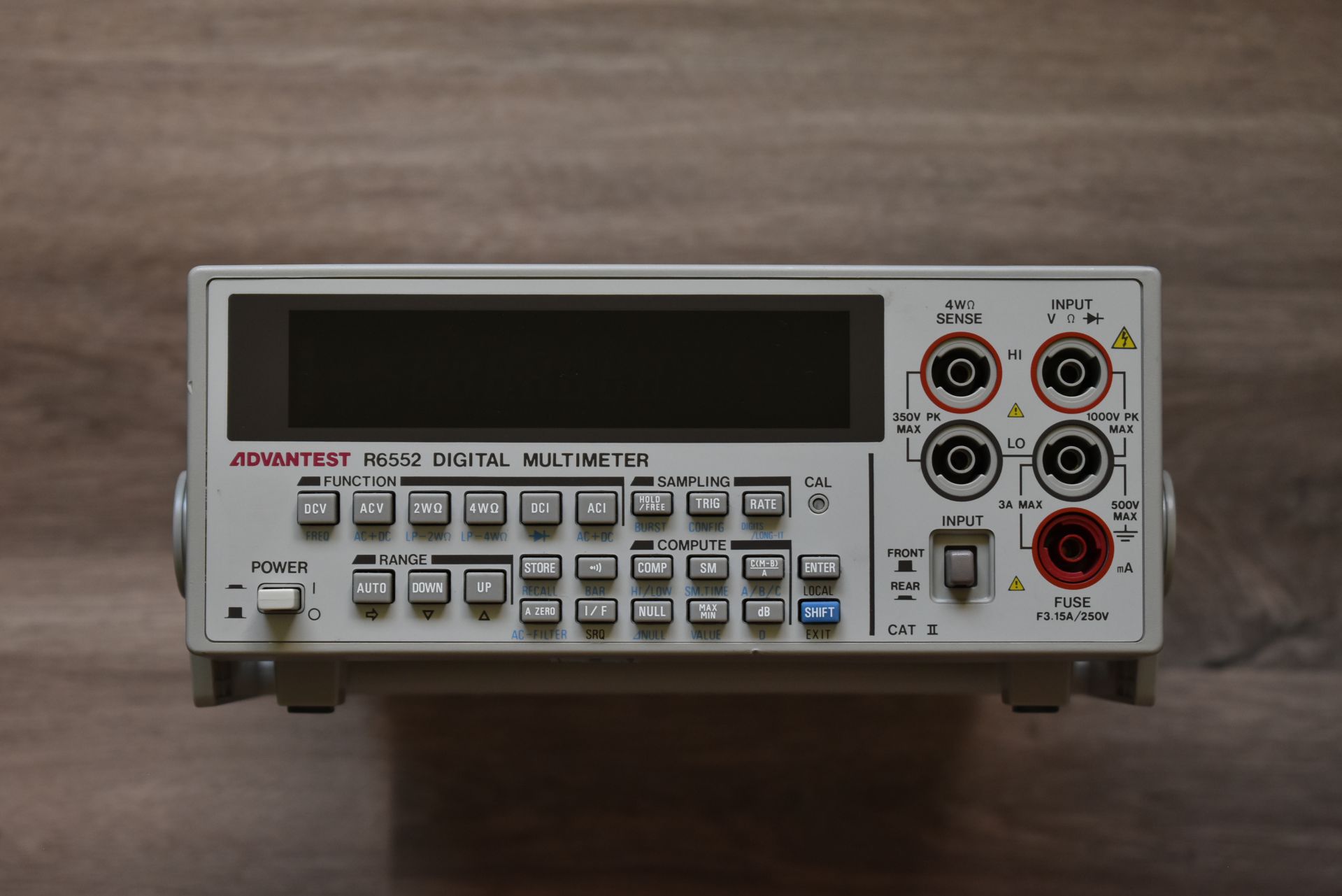 Advantest R6552 Multimeter Teardown
