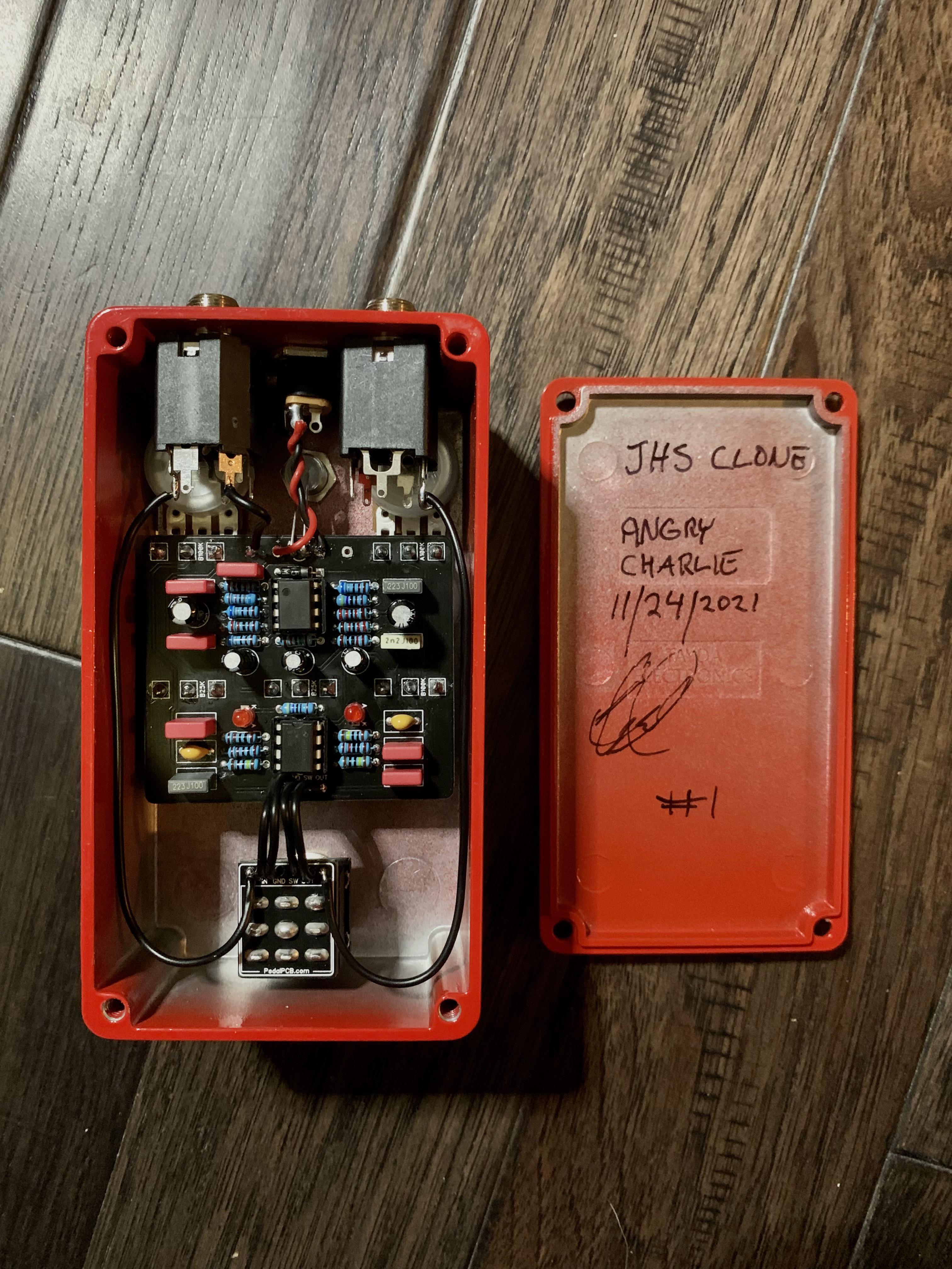 ギター HoramaEngineering JHS AngryCharlie Clone ギター