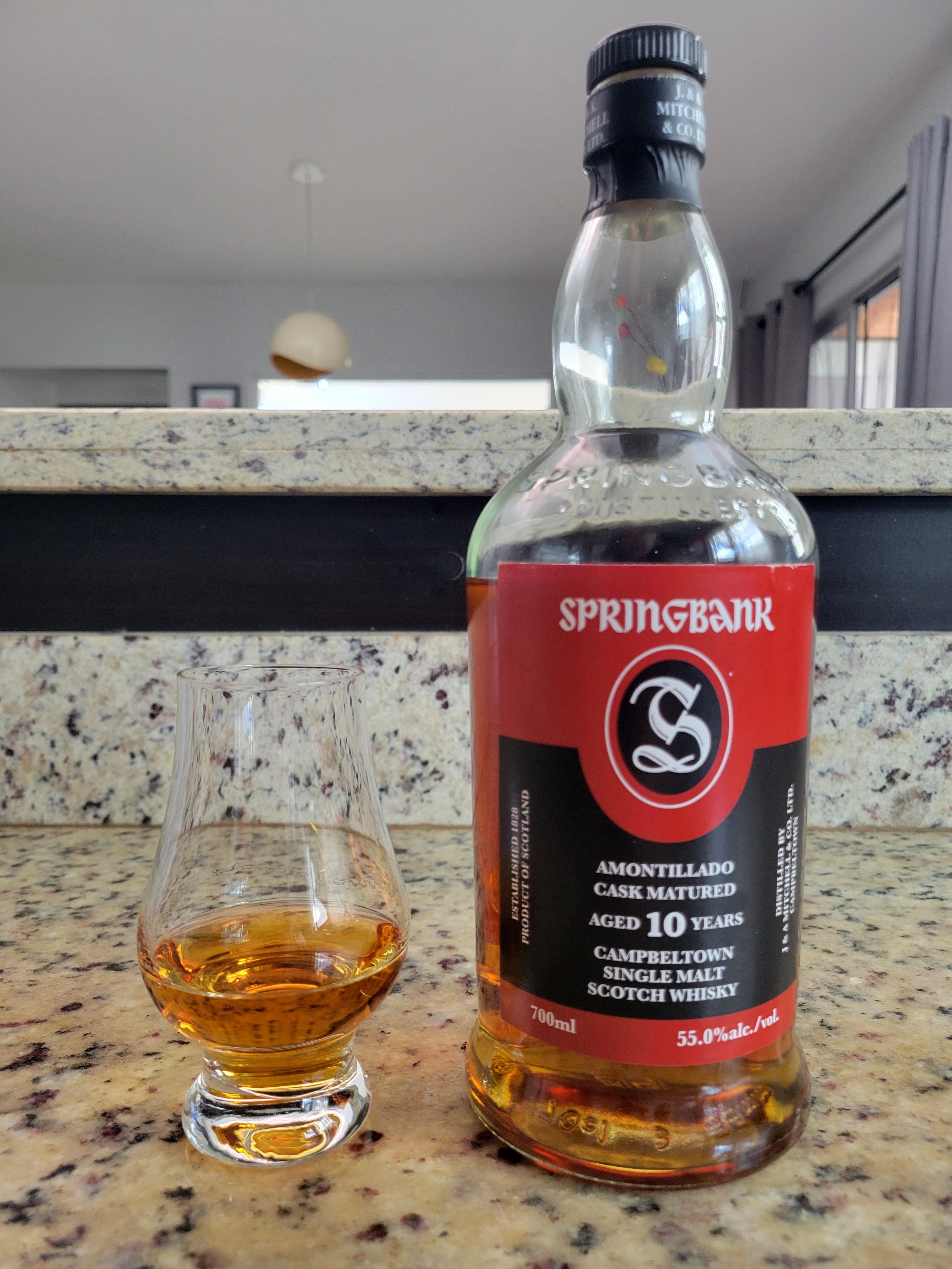 Review #4: Springbank 10 Amontillado Cask Matured - 2024 release
