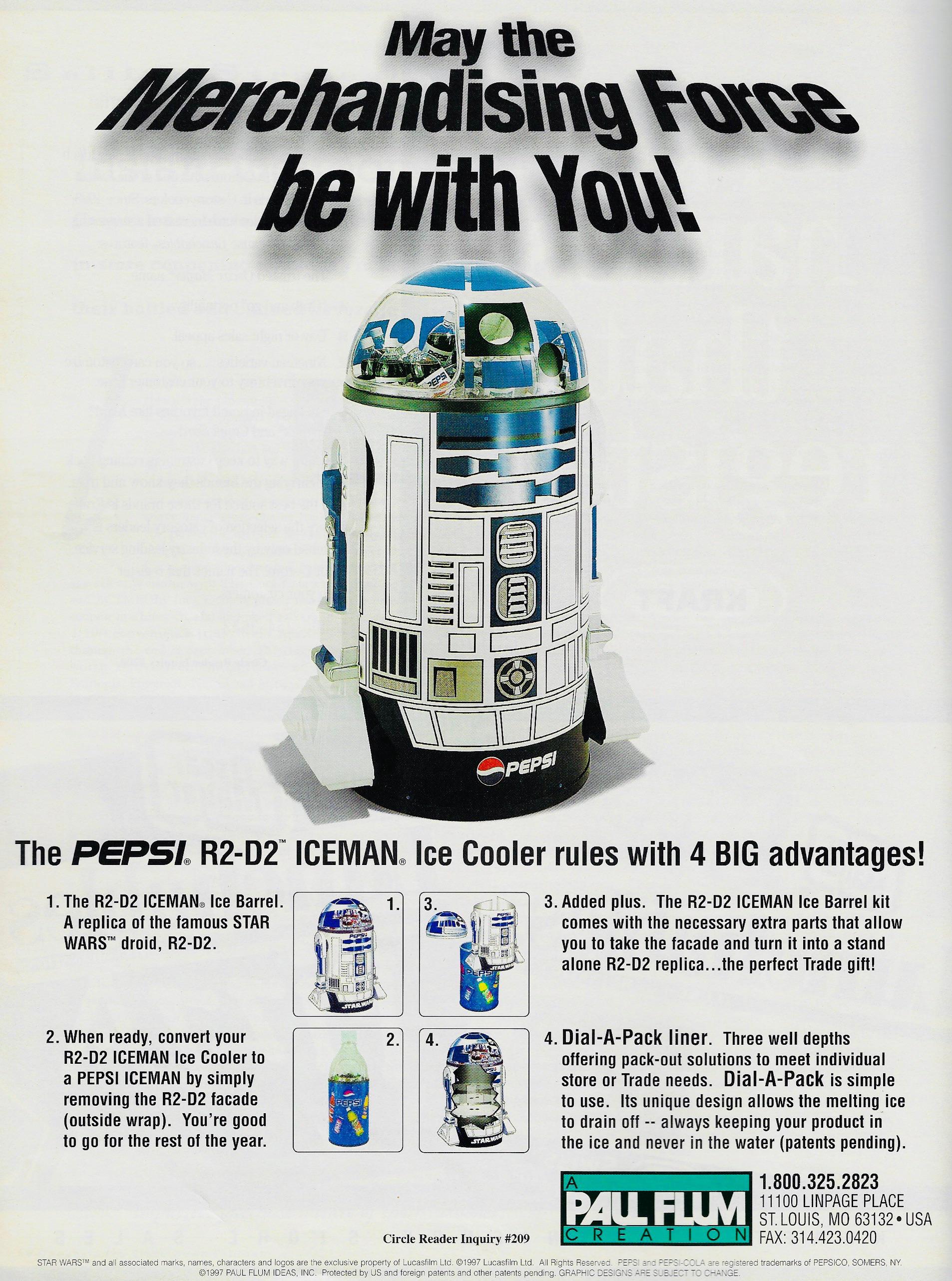 R2d2 Pepsi Vending Machine 希少 スターウォーズ STAR WARS ペプシ