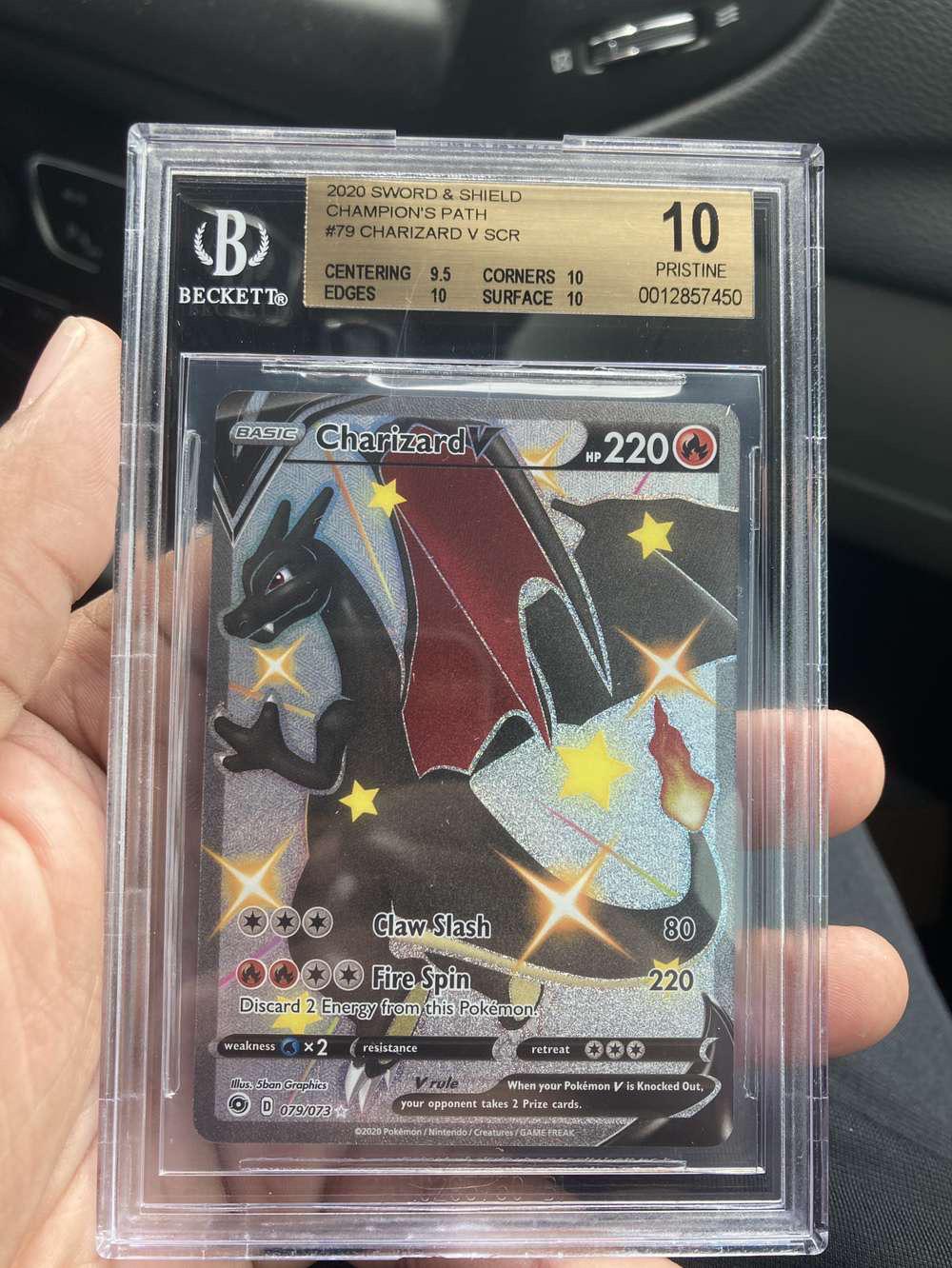 BGS ブラックラベル【リザードン/イラストグランプリ/プロモ】 BGS