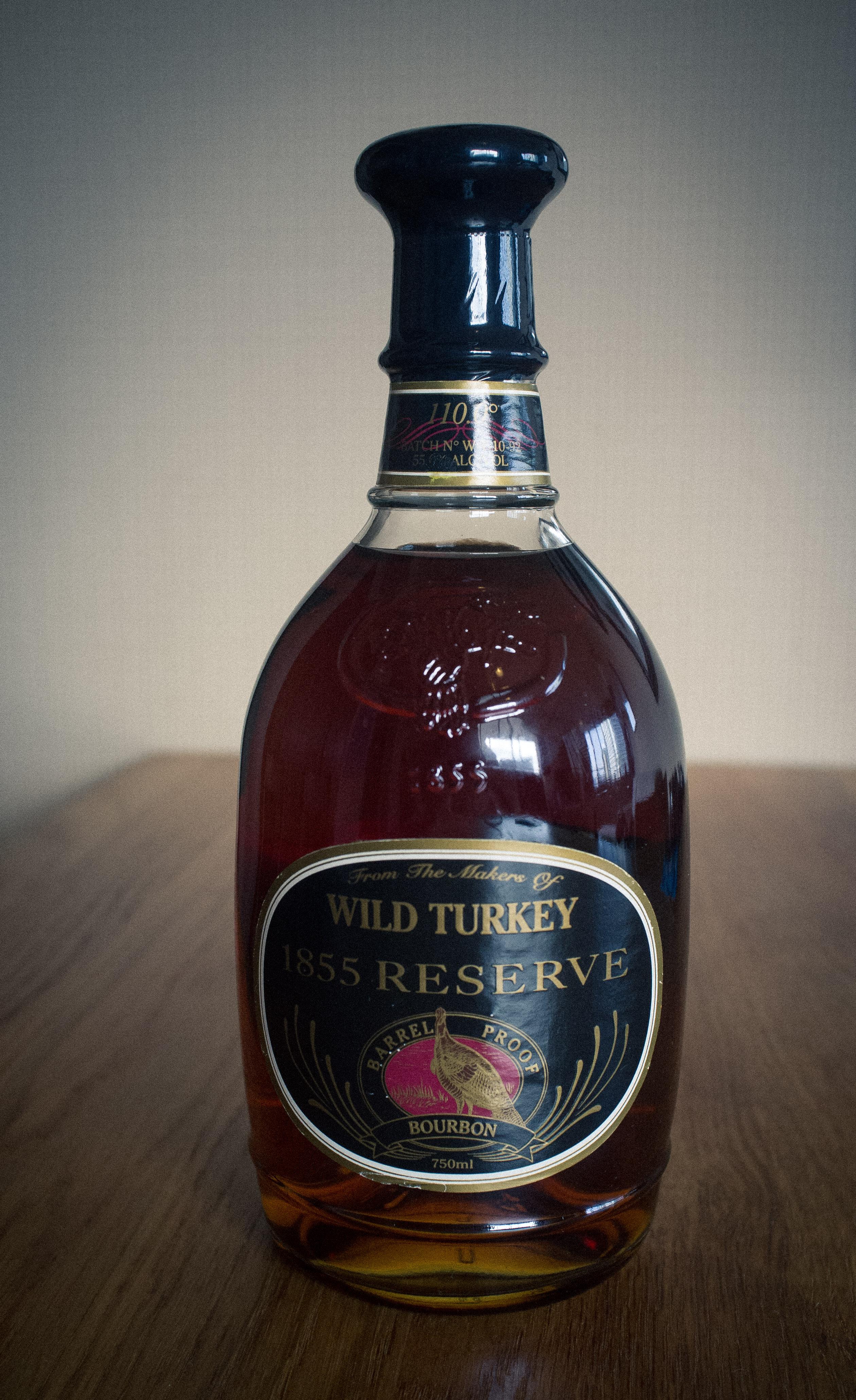 WILD TURKEY 1855 RESERVE 750ml 55% WILD TURKEY ワイルドターキー