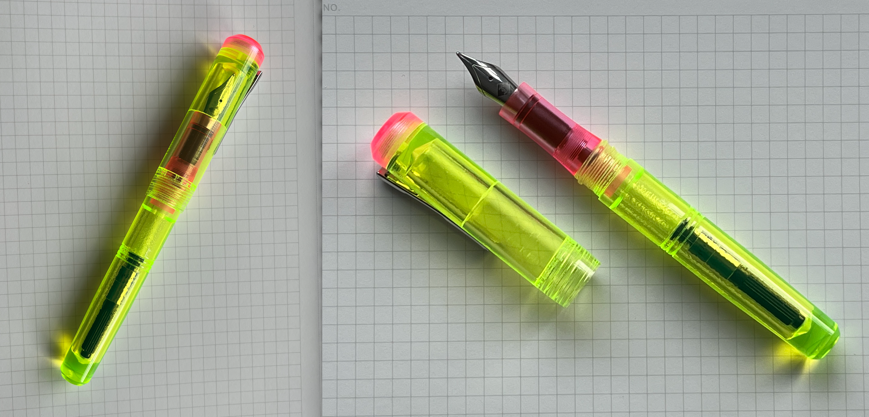 アイドロッパー万年筆 BUNGUBOX x Franklin-Christoph Frozen Orange