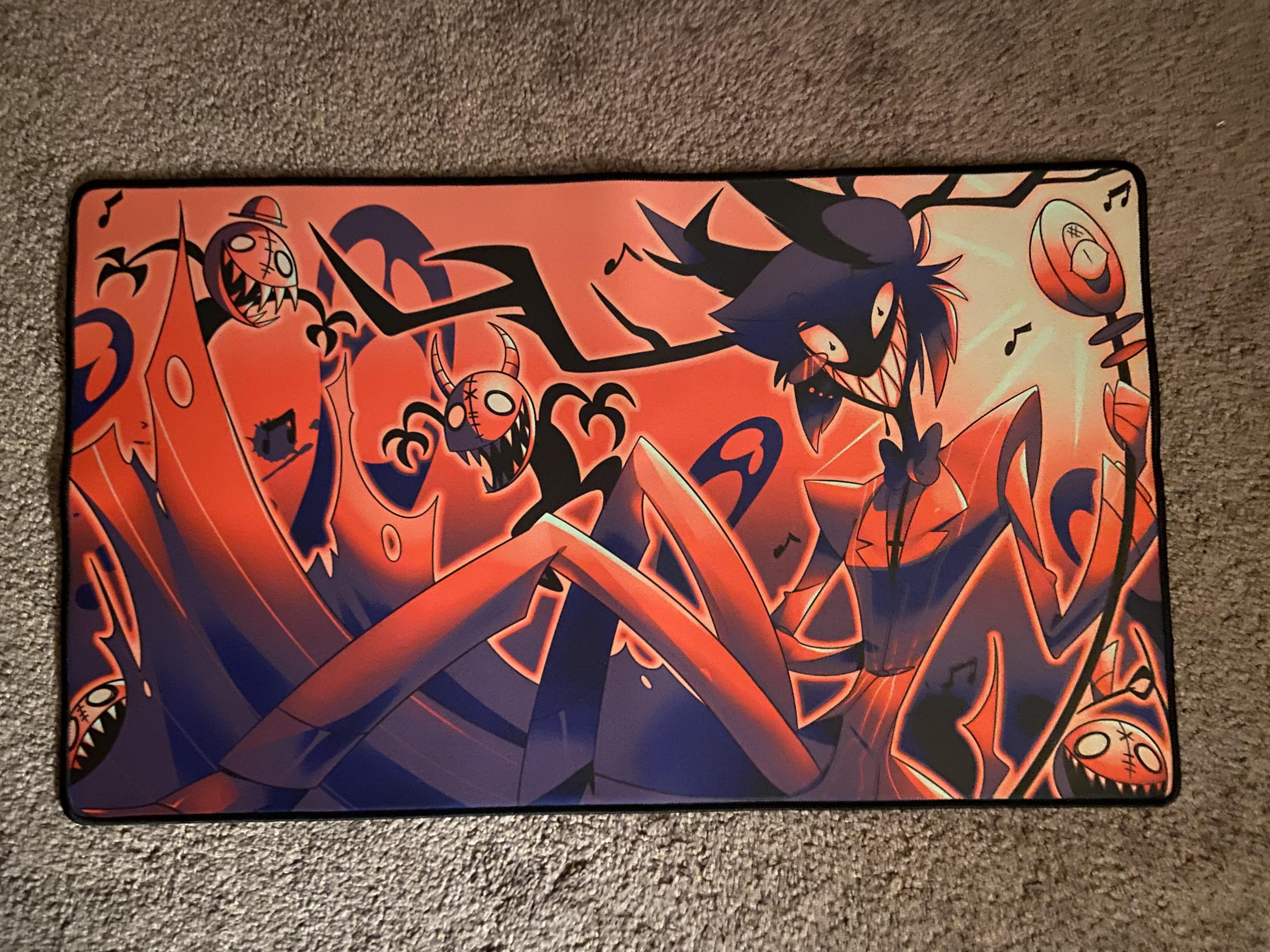 Hazbinhotel Addict Playmat