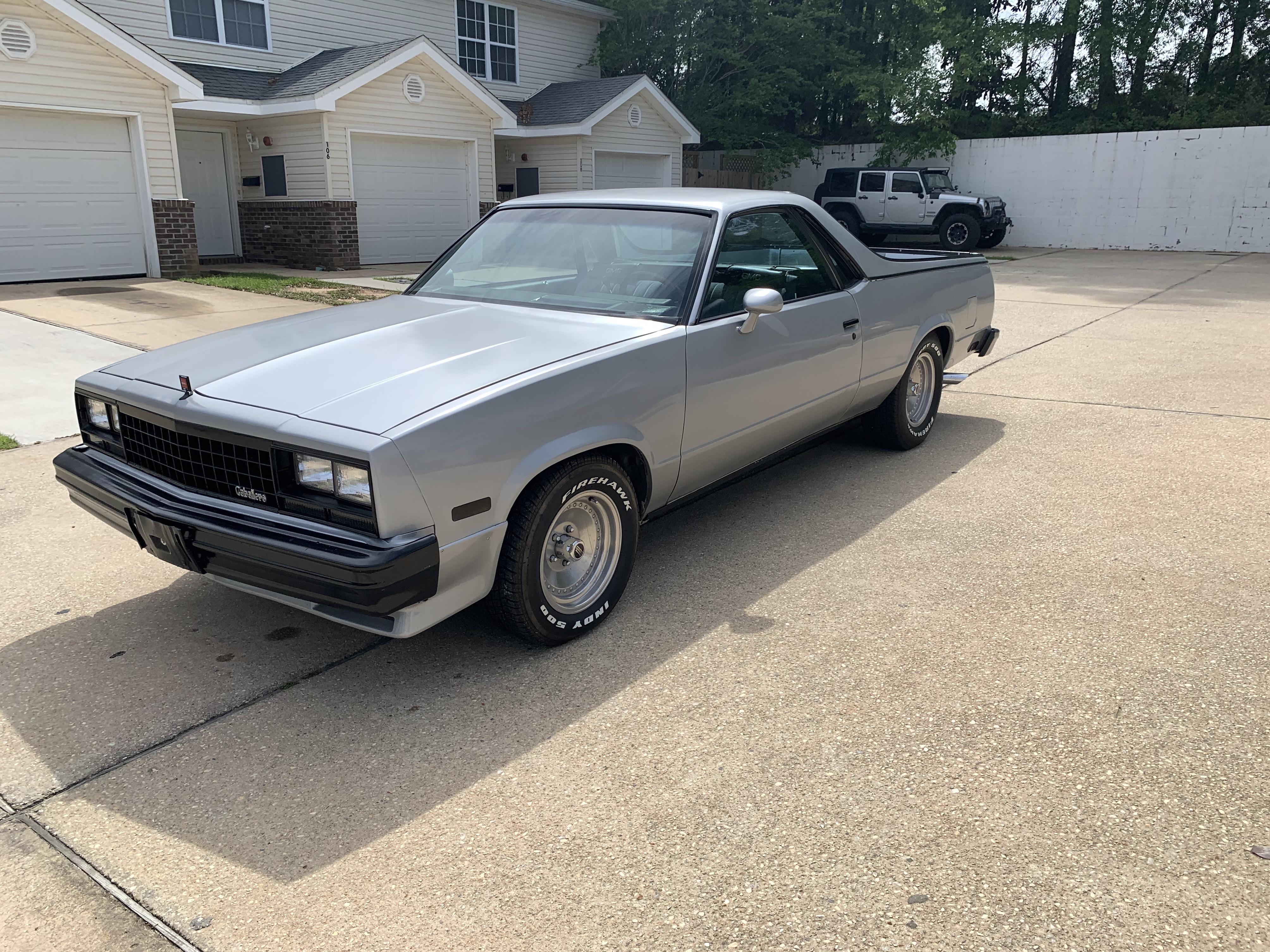 1984年製のGMCキャバレロの、もっと良い写真 : r/ElCamino
