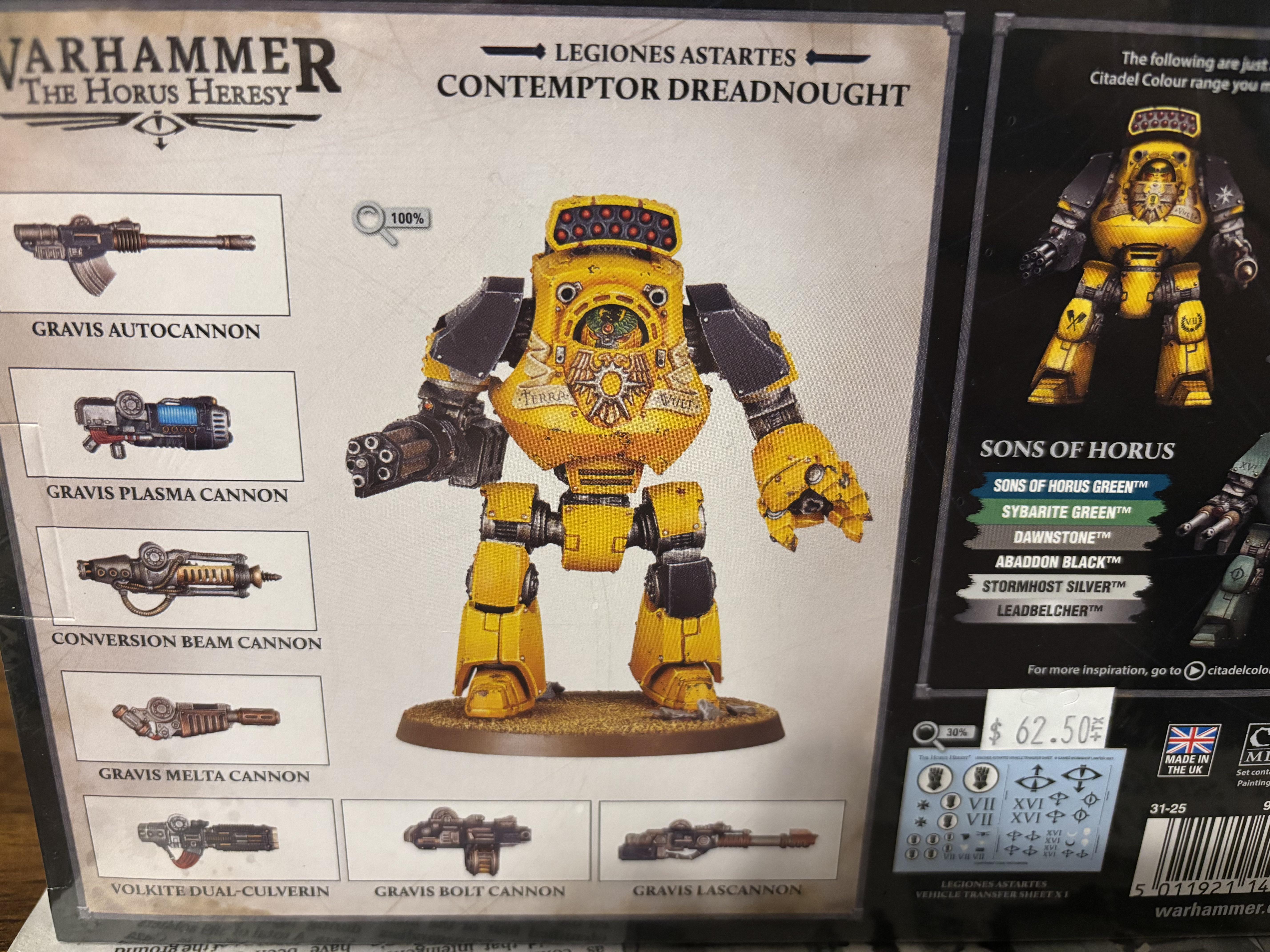 コンテンプター・ドレッドノート武器の明確化 : r/AdeptusCustodes