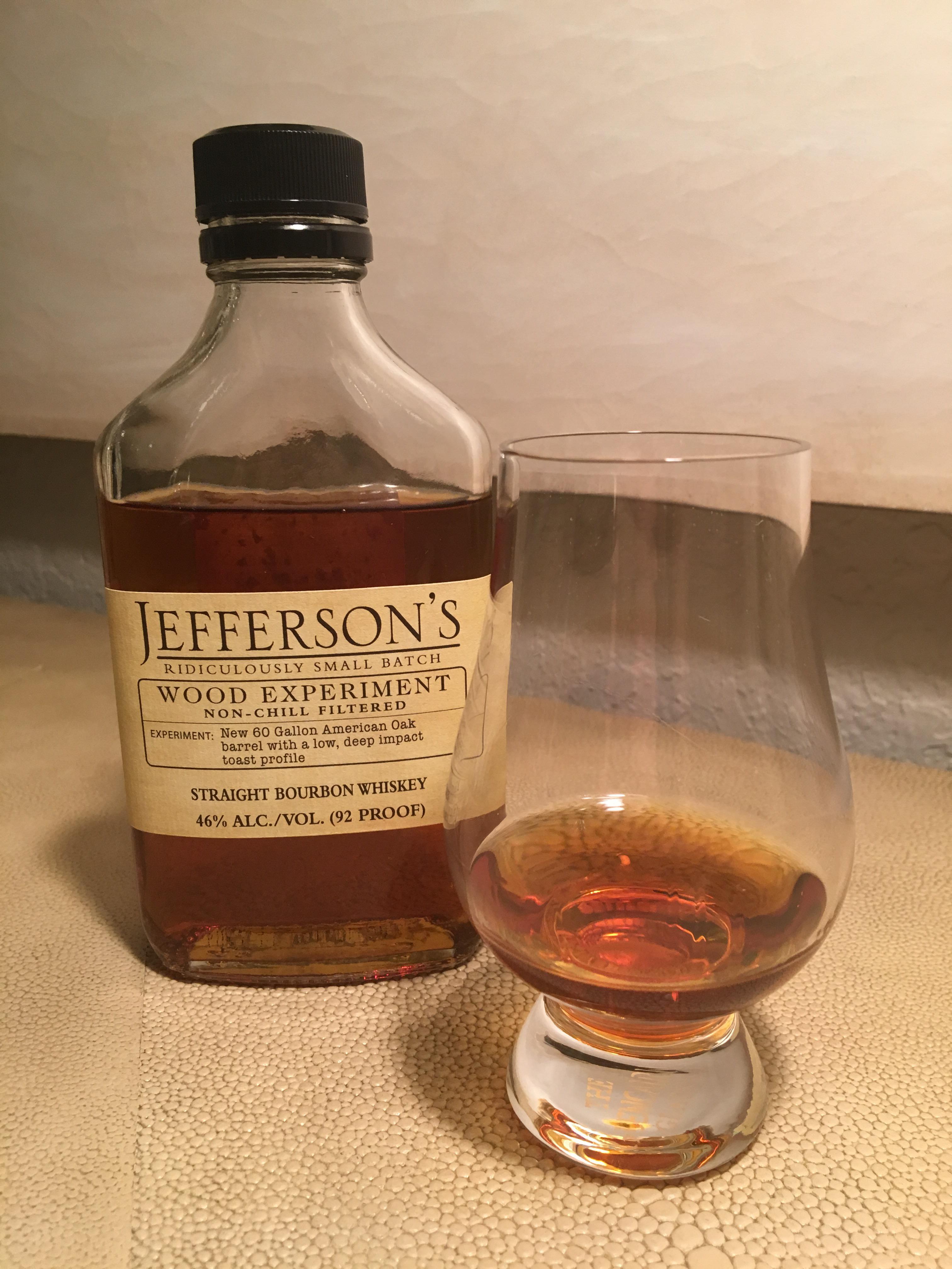 Review: Jefferson's Wood Experiment #3 : r/bourbon