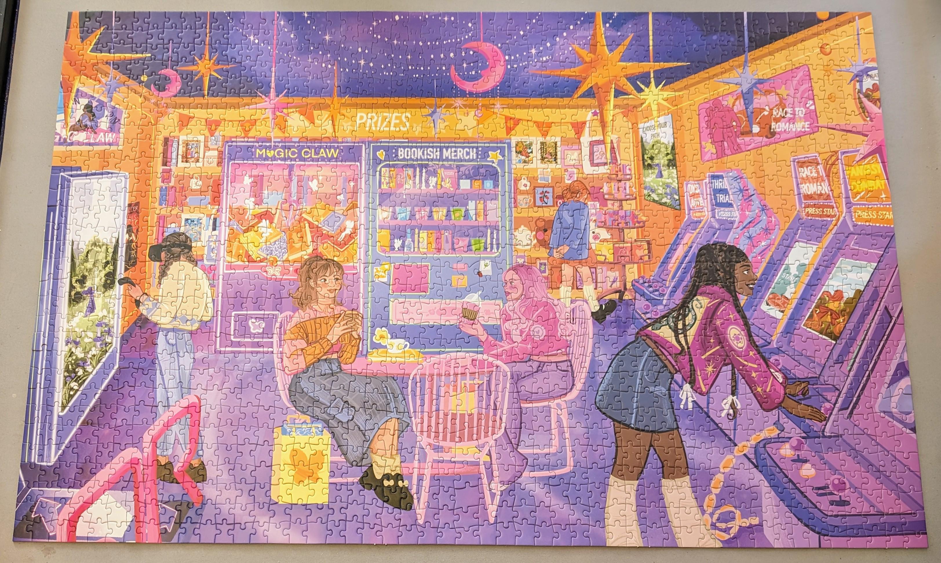 Readers' Arcade, Reverie, 1500 pieces : r/Jigsawpuzzles