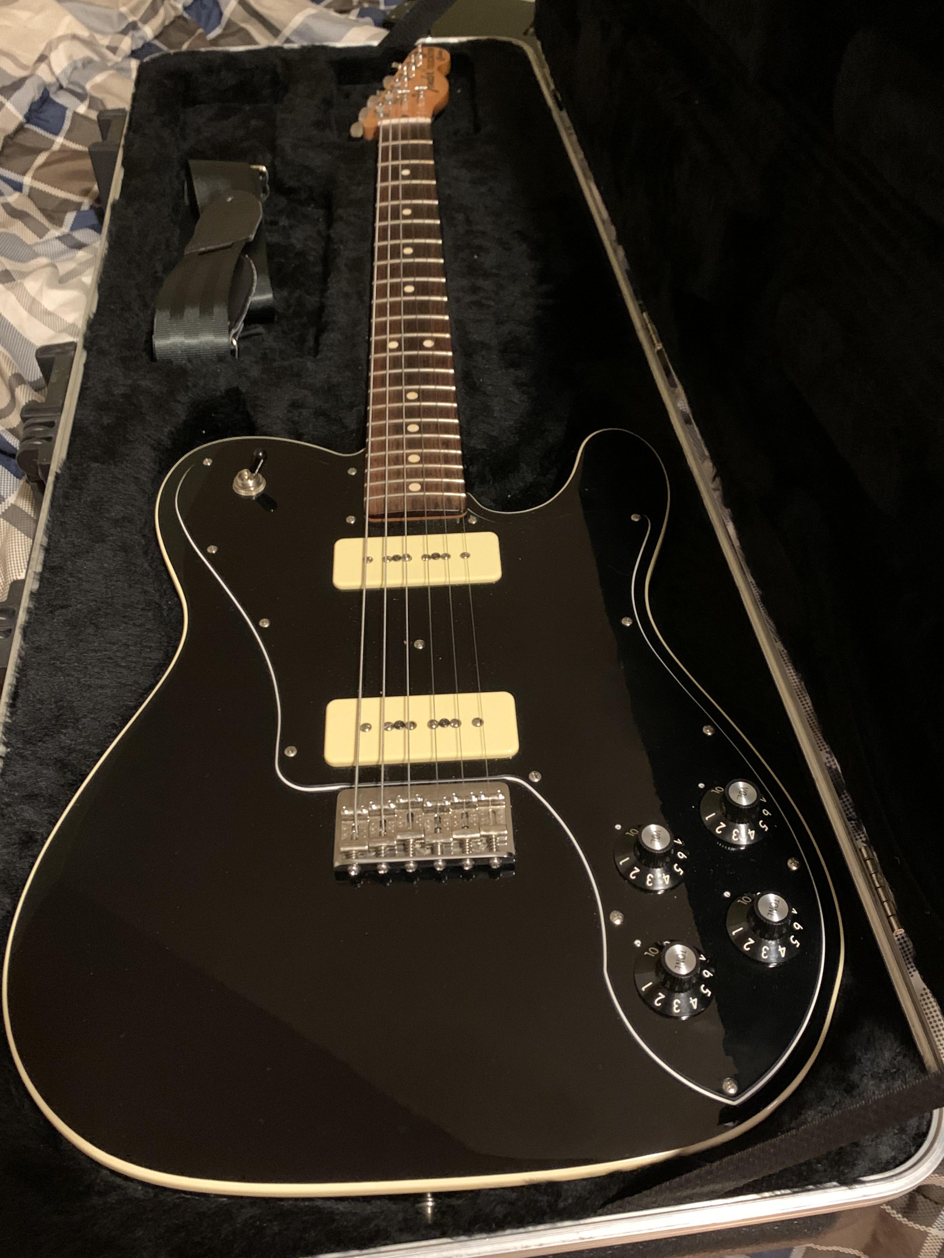 テレ火曜日の最初の投稿。フェンダー '72 テレキャスター カスタム p90