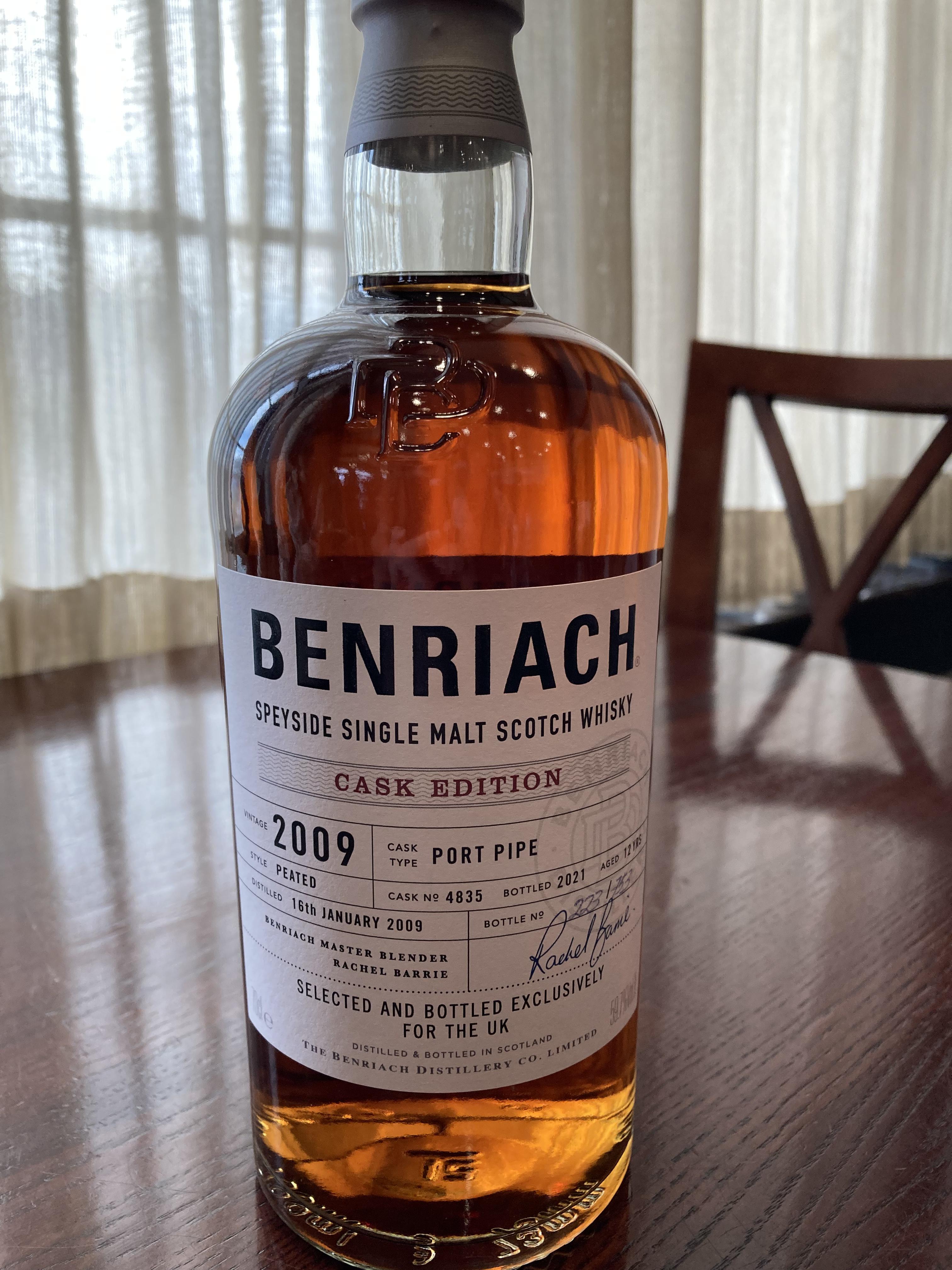 Review #394: Benriach 12 2009 Peated Port : r/Scotch