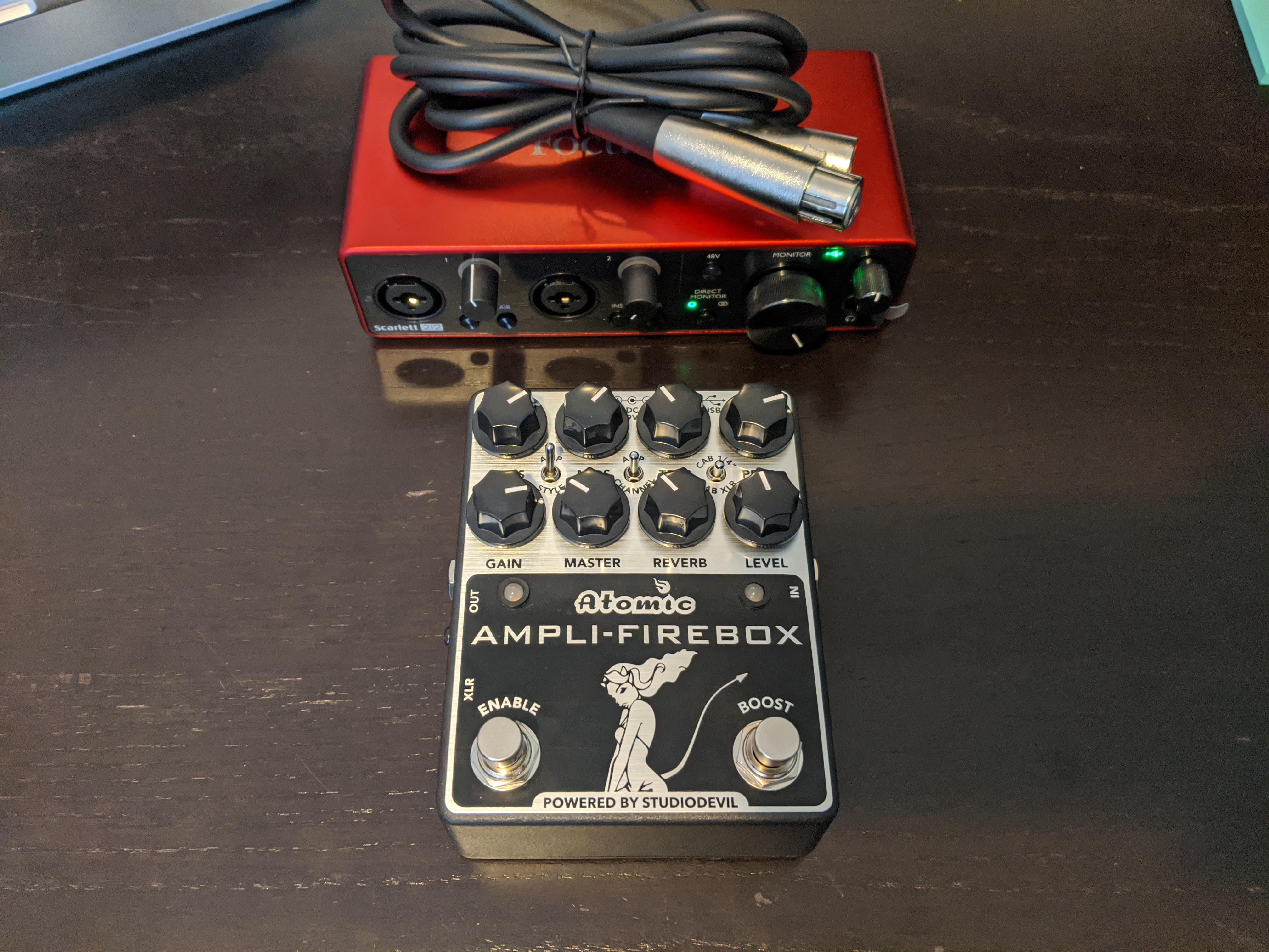 NPD : I'm going ampless! Atomic Ampli-Firebox : r/guitarpedals