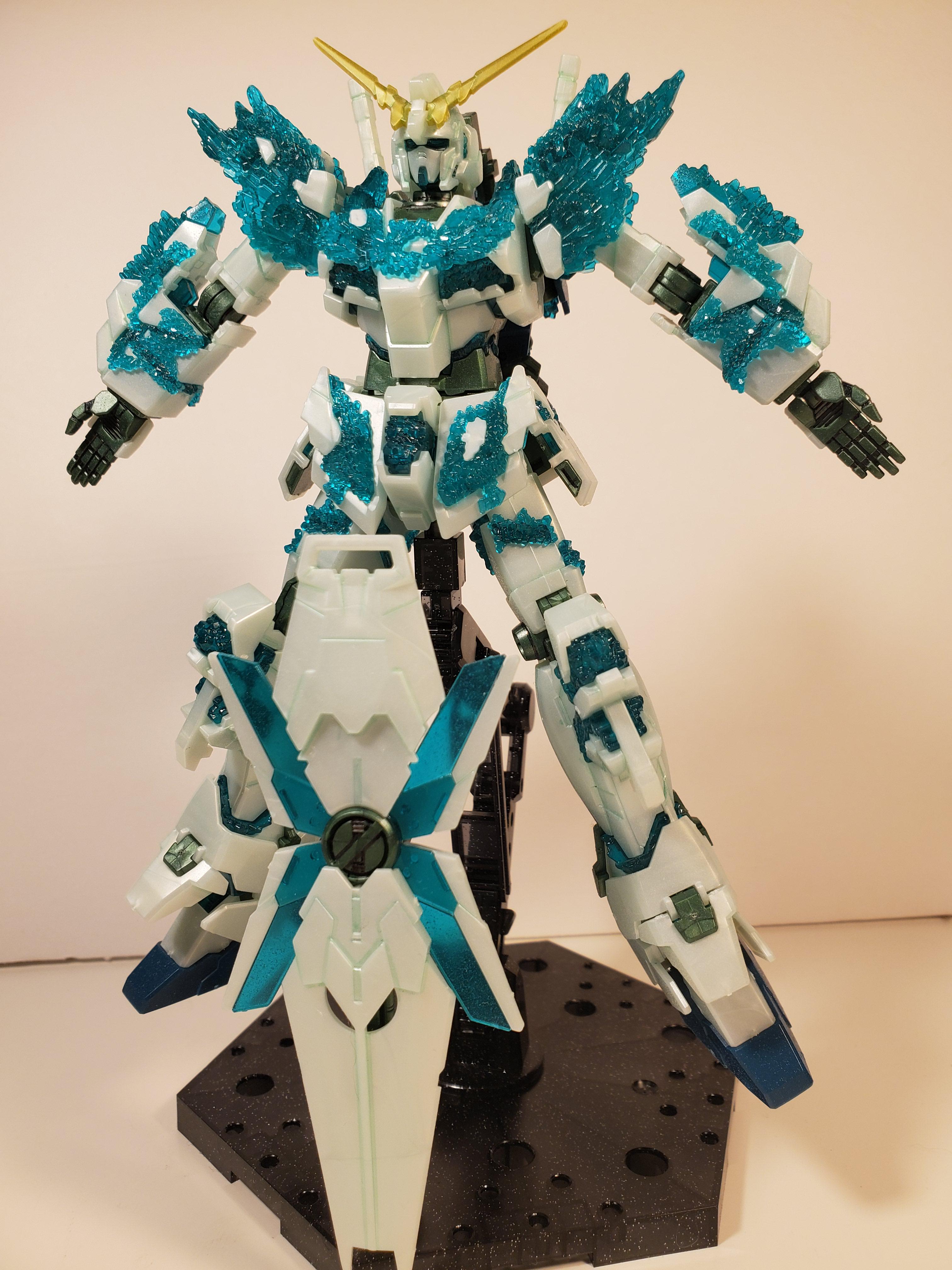 ユニコーンガンダム 3Dクリスタル ROBOT SPIRITS SIDE MS Unicorn