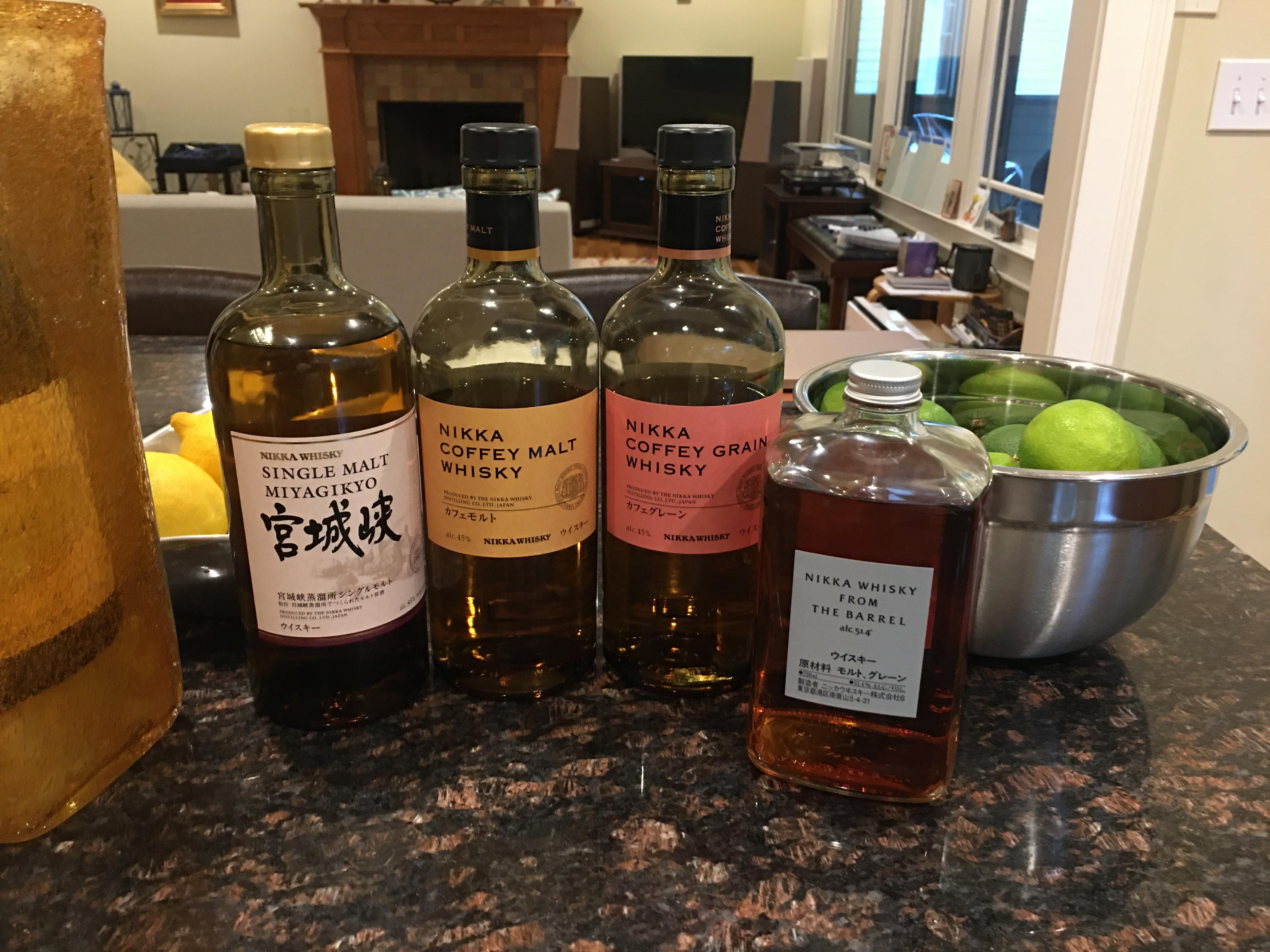レビュー #1-3：ニッカ カフェグレーン、カフェモルト、宮城峡 : r/whiskey