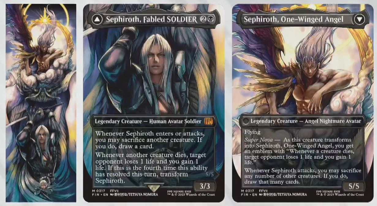 FIN] Sephiroth, Fabled SOLDIER // Sephiroth, One-Winged Angel