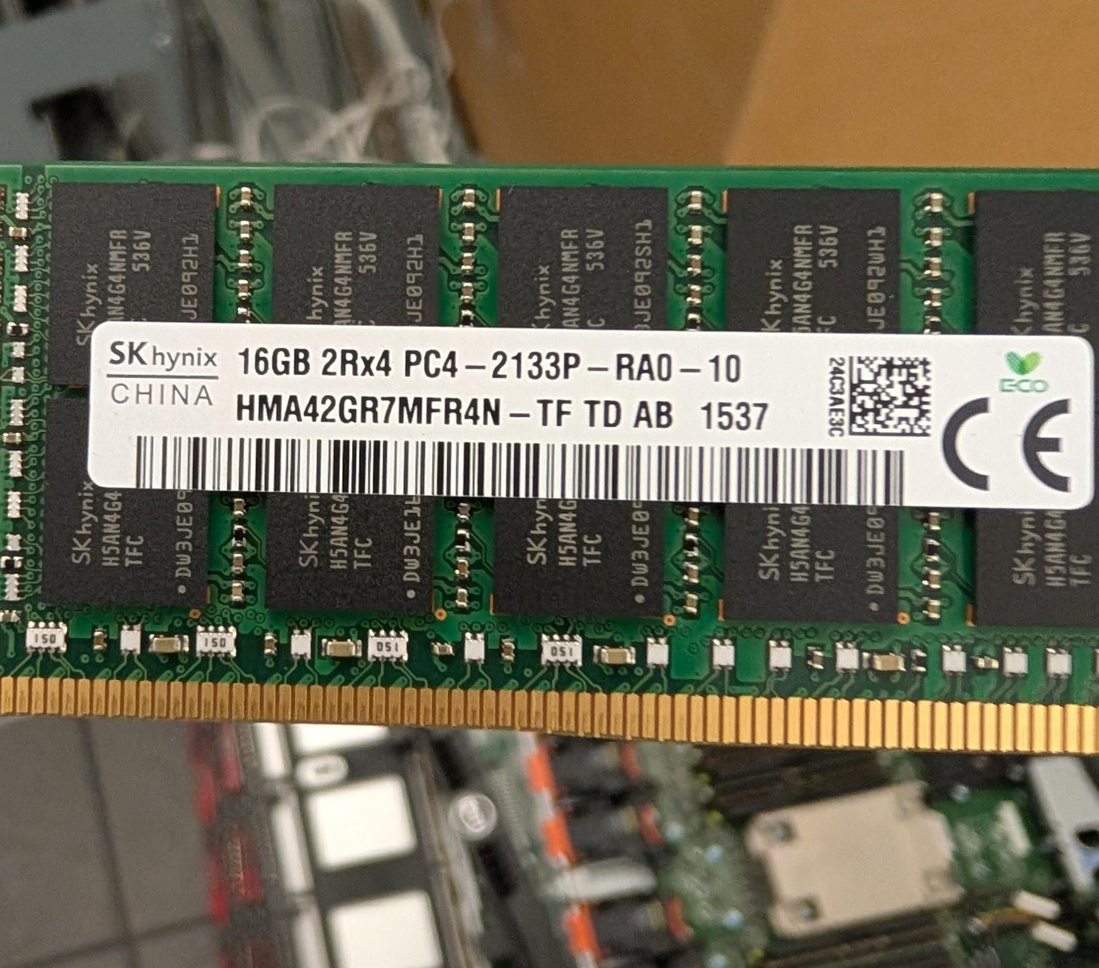 Any good fits for this? ECC DDR4-2133 16GB Sticks : r/homelab