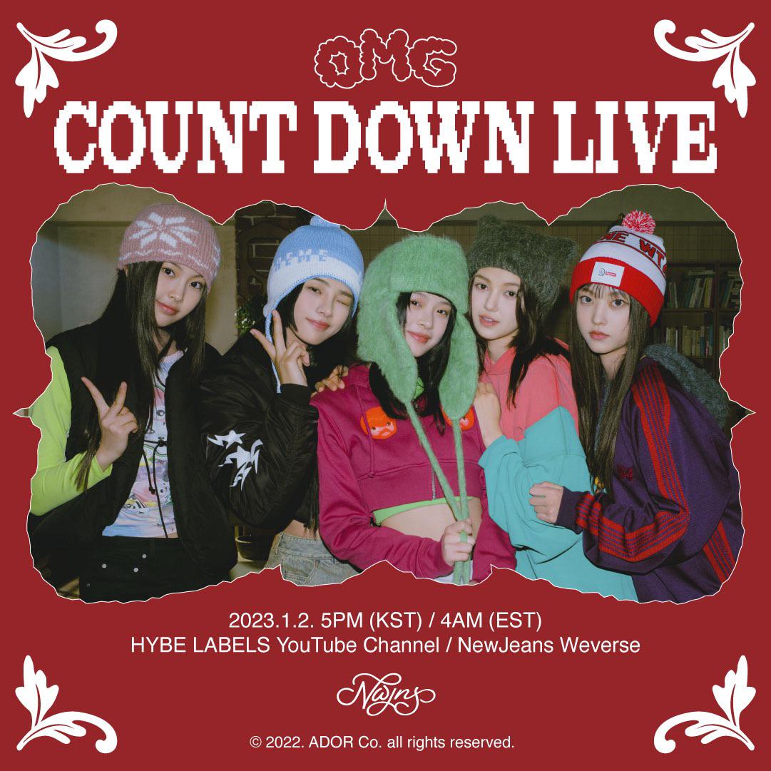 NewJeans - OMG (Countdown Live Poster) : r/kpop
